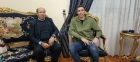 الجبور يزور المهندس هادي شاهين في الإسكندرية ويشيد بكرم المصريين...صور
