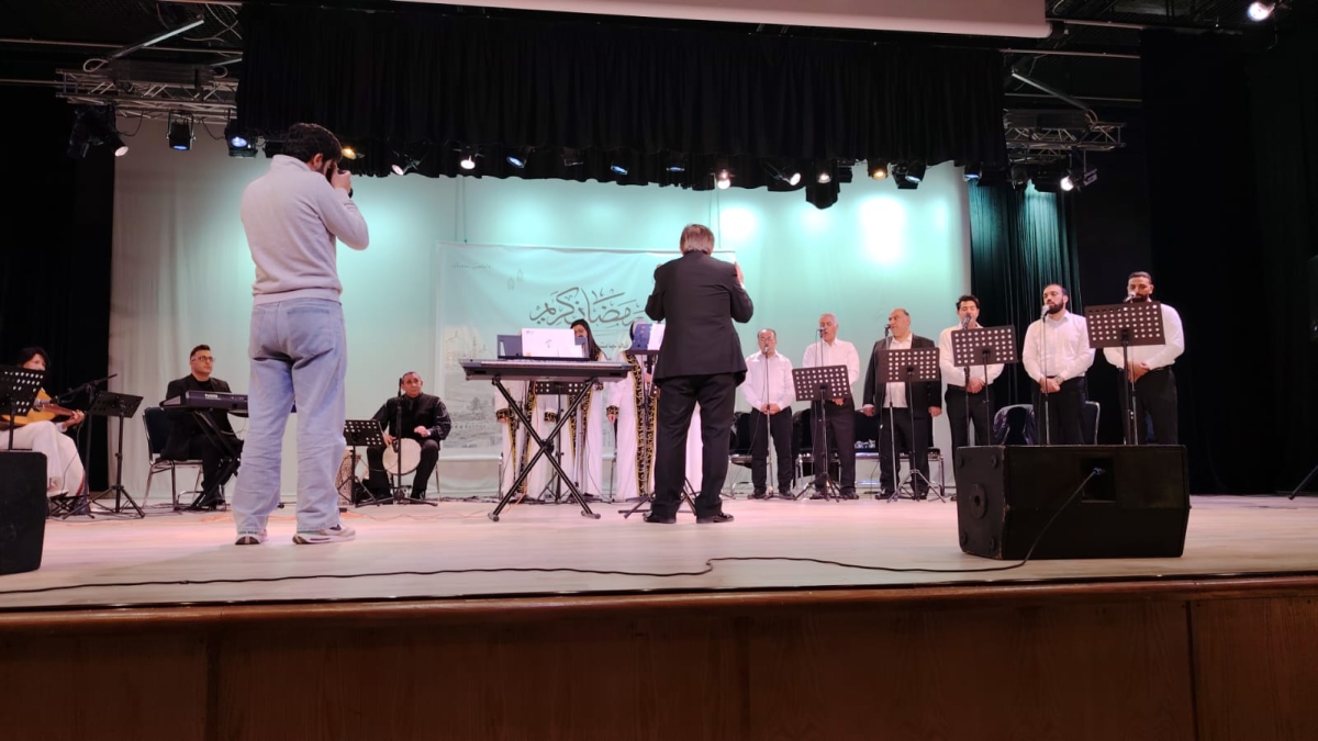 جوقة نغم تحيي أمسية إنشادية روحانية ضمن برنامج أمسيات رمضان في جرش