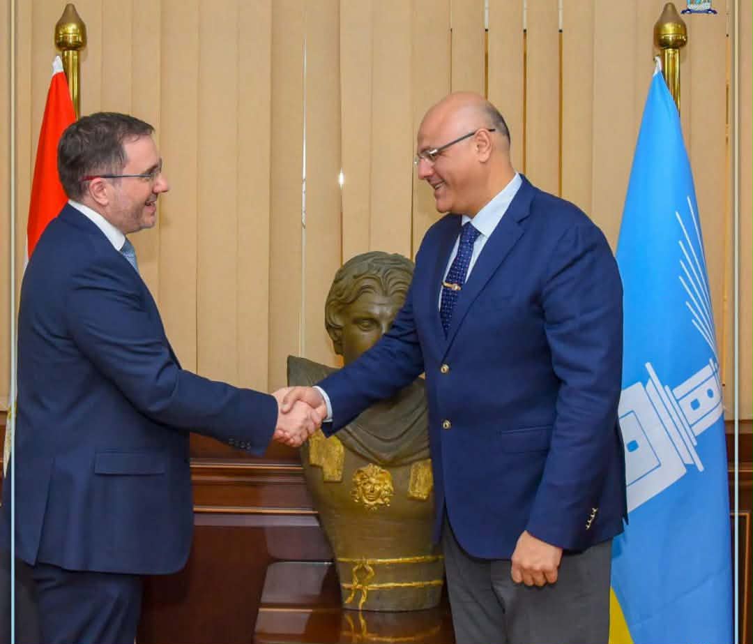 محافظ الإسكندرية يستقبل سفير المملكة المتحدة لبحث تعزيز التعاون المشترك