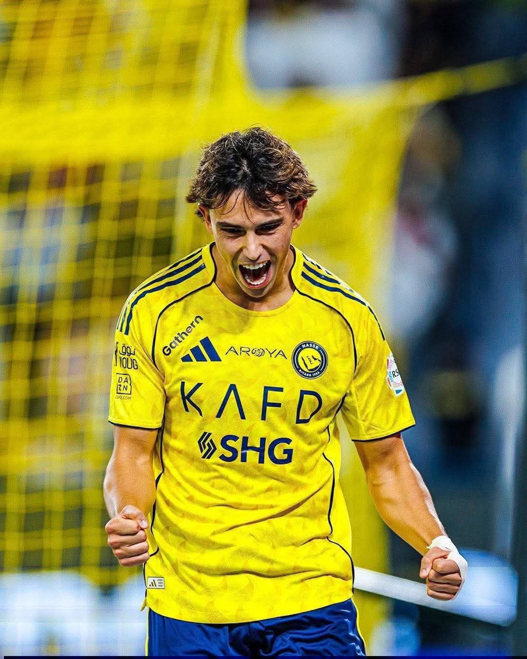 جواو فيليكس يتألق بقميص النصر بأرقام لافتة