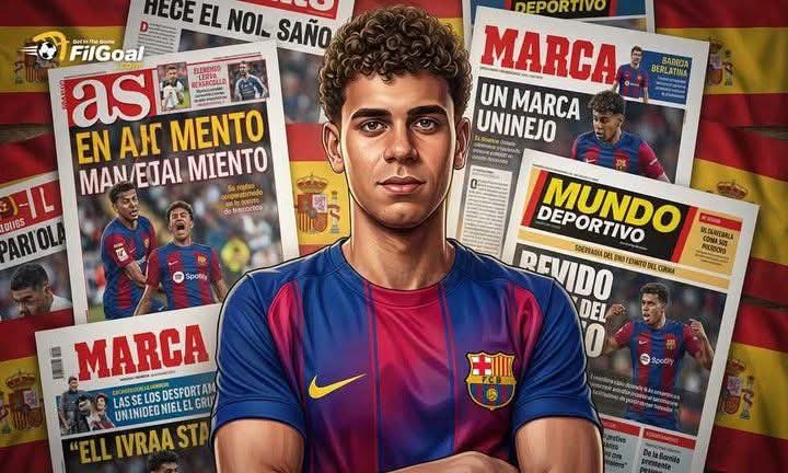 ماذا قالت الصحف عن ظهور حمزة عبد الكريم الأول مع برشلونة