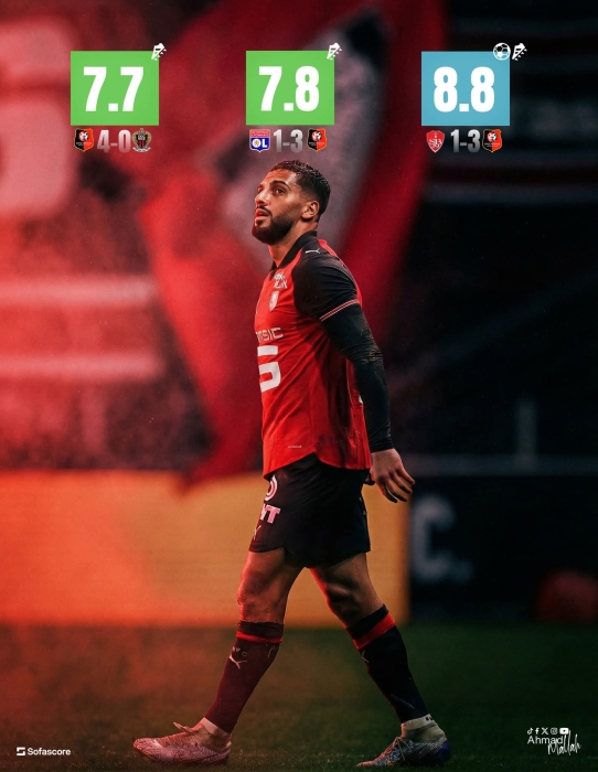 بعد تألقه أمام نيس.. موسى التعمري يحقق ثالث أعلى تقييم له في الدوري الفرنسي