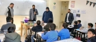 المحاميد في جولة تفقدية على عدد من مدارس تربية معان
