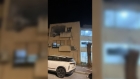 إصابة مباشرة لمبنى شمالي إسرائيل بصاروخ إيراني