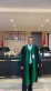 حسن عبد الرحمن الجازي يبارك لغصاب حمود نيله شهادة الماجستير