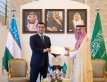 ولي العهد السعودي يتلقى رسالة خطية من الرئيس الأوزبكستاني تتصل بالعلاقات بين البلدين