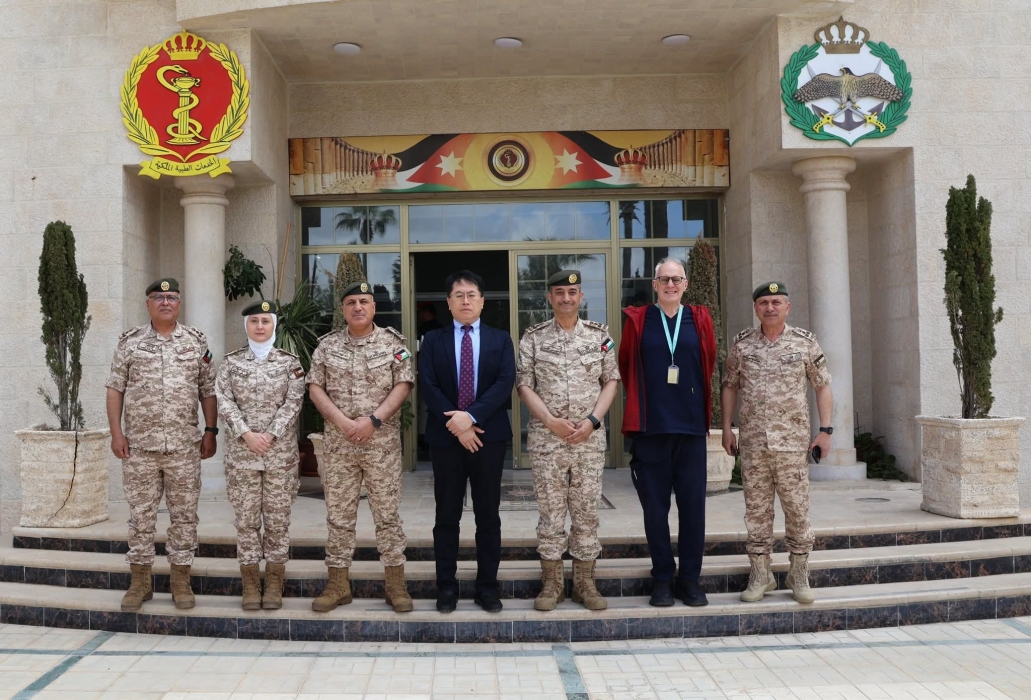 مدير عام الخدمات الطبية الملكية يستقبل الملحق الطبي في السفارة اليابانية لدى الأردن….صور