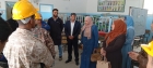 المصري تتابع تنفيذ برنامج التعلم القائم على العمل في مدرسة حوفا المزار الثانوية للبنين