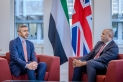وزير العدل البريطاني يلتقي وزير خارجية الإمارات