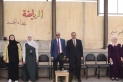 النعيمات يرعى احتفال تخريج طالبات التدريب العسكري في مدرسة ام عمارة الثانوية المختلطة