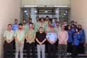 الجبور يستقبل مسيرة لطلبة جامعة الطفيلة التقنية