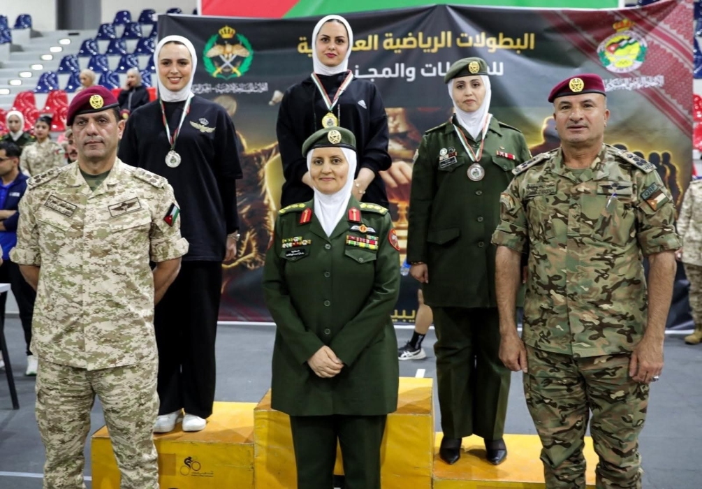 اختتام عدد من المسابقات الرياضية للعسكريات في الاتحاد الرياضي العسكري