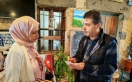 شذى الروسان لـنيروز: الفن رسالة وطنية وإنسانية وأنامل تحكي قصة وطن جسّد روح الانتماء والإبداع