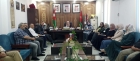 لجنة الامتحانات في مديرية تربية المزار الشمالي تلتقي مندوبي المديرية المشاركين في امتحانات الثانوية العامة