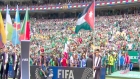 الأردنيون يواصلون دعم النشامى بكأس العالم
