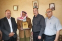 مؤسسة المتقاعدين العسكريين تزور الوكيل المتقاعد عميش المساعيد في منزله بالمفرق