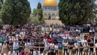 75 ألف مصلّ يؤدون صلاة الجمعة في المسجد الأقصى