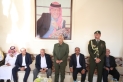 *مندوبا عن الملك وولي العهد...العيسوي يعزي عشيرة الزبن بني صخر...صور