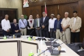 الدكتور الخوالدة يدير الجلسة الثقافية الحوارية   بعنوان كنوز المفرق... رحلة في آثار التاريخ