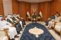 رئيس مجلس السيادة يلتقي السفير القطري في السودان
